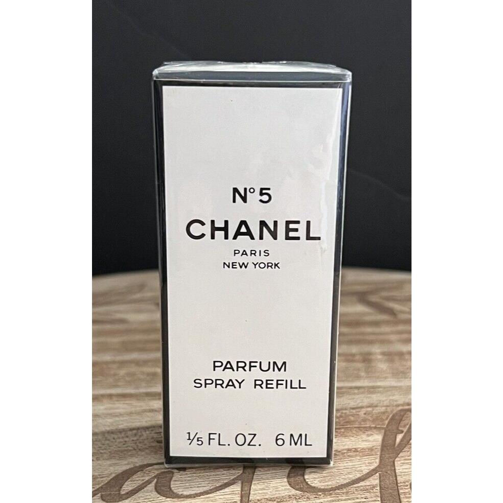 Vintage Chanel No 5 Eau de Parfum Spray Refill 1/5 fl oz 6ml