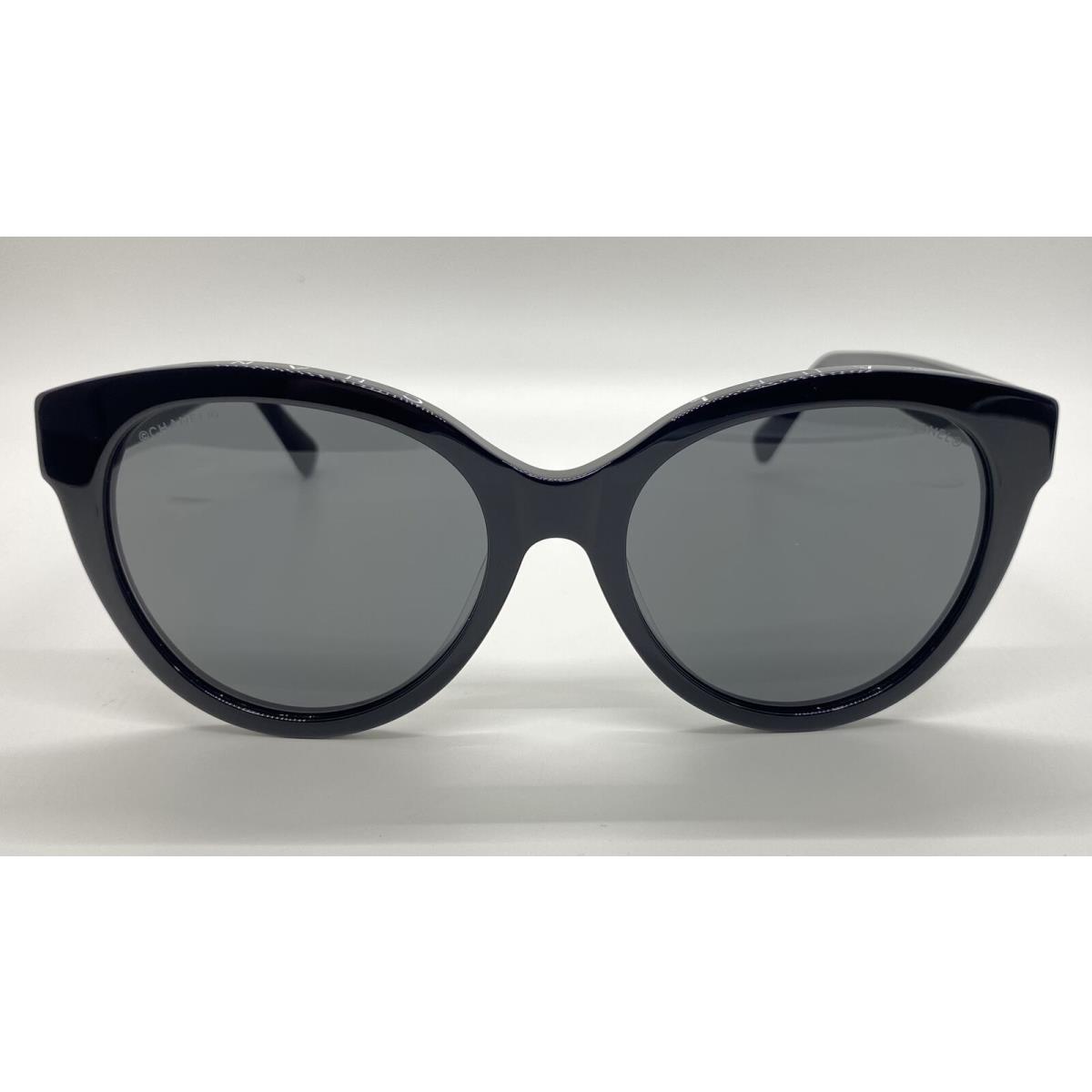 Chanel CH5414 c501 Sunglasses Black/grey Lens Made In Italy