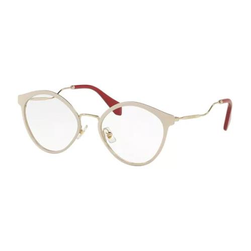 Miu Miu MU52QV Eyeglasses 52-19-140 Raspberry W/demo Lens C4O1O1 VMU52Q