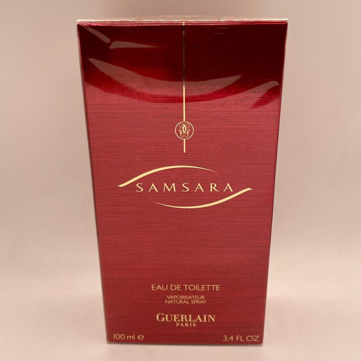 Guerlain Samsara Edt 100 ml 3.4 oz Spray Red Bottle