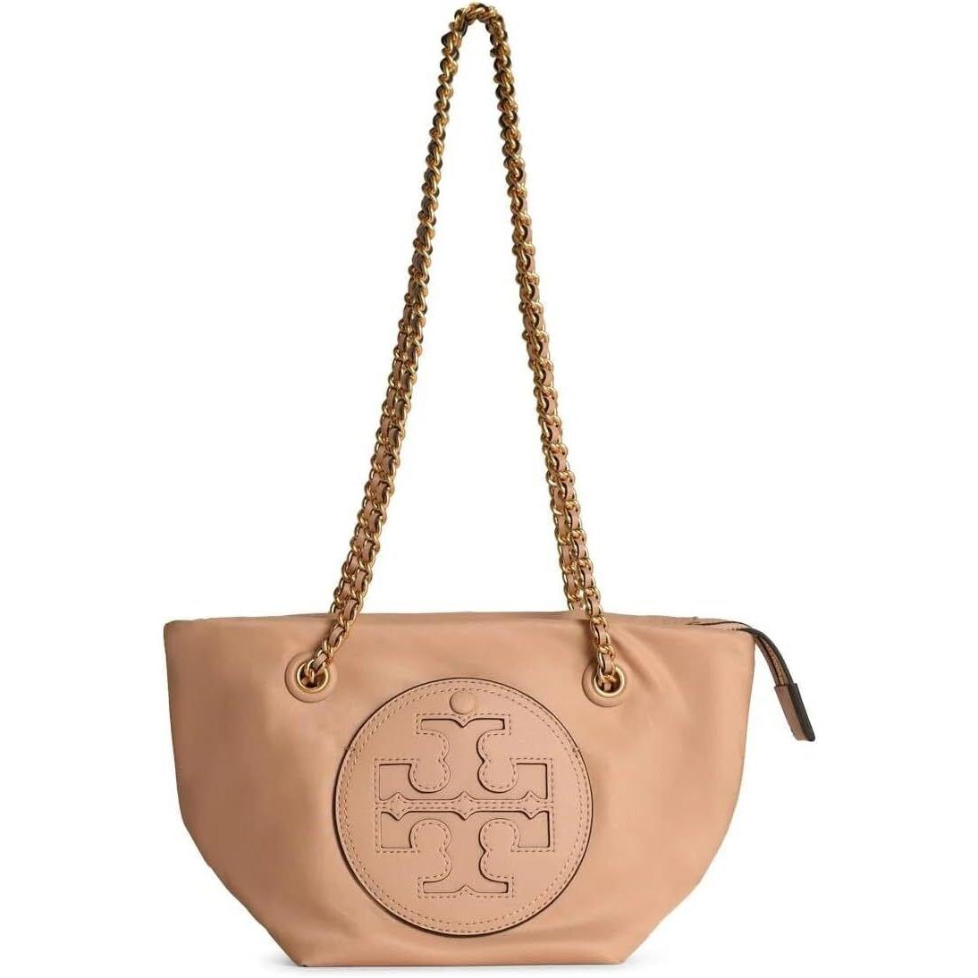 Tory Burch Ella Small Chain Crossbody Pink Sand