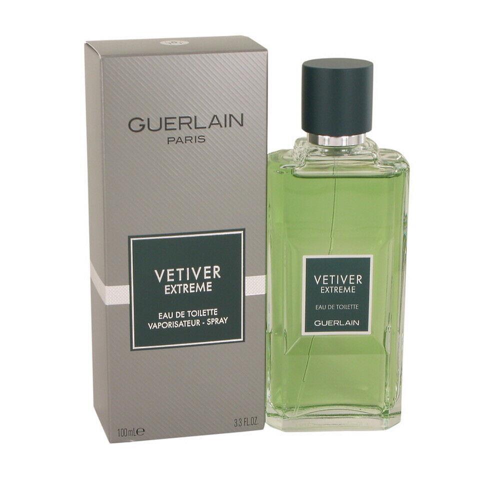 Guerlain Vetiver Extreme 3.3 Oz/ 100 ml Edt Men Spray