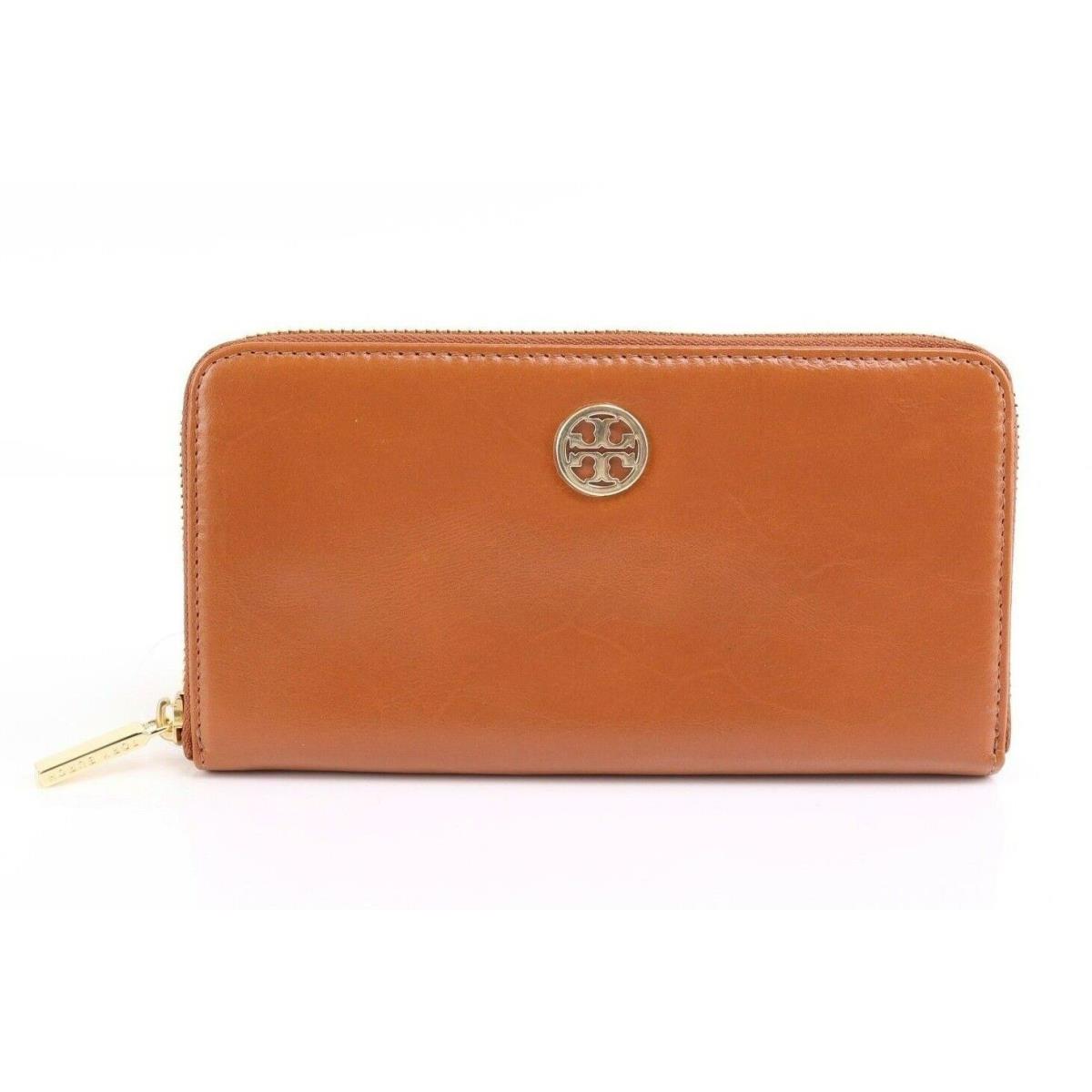 Tory Burch Dena Continental Wallet in Luggage