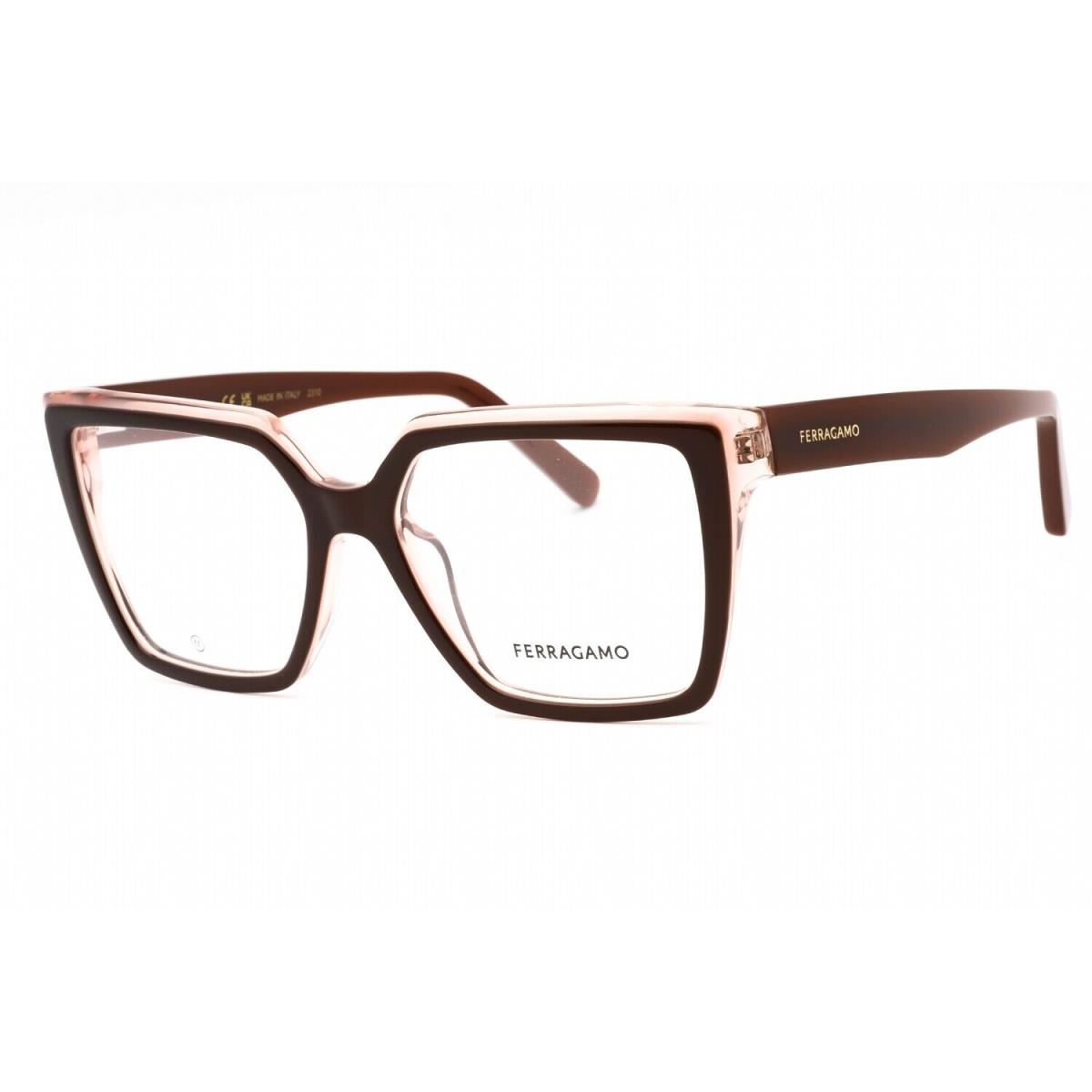 Salvatore Ferragamo SF2950N-211-54 Eyeglasses Size 54mm 16mm 140mm Brown Women