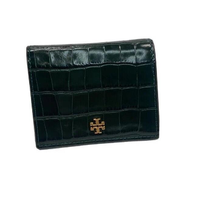 Tory Burch Blake Embossed Crocodile Pattern Mini Wallet