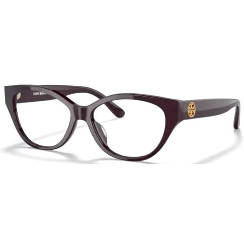 TY2123U 1892 Eyeglasses Frame Women`s Oxblood Full Rim Cat Eye 53mm by Tory Burch
