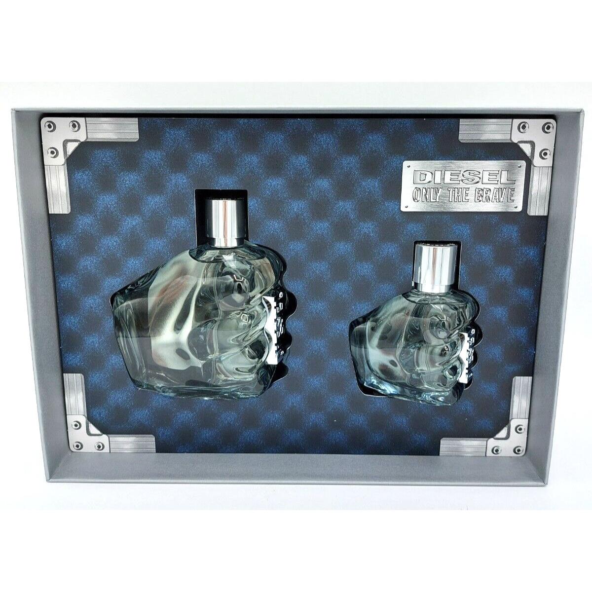 Diesel Only The Brave Music Live 2pcs Set Edt Spray 4.2oz + 1.1oz