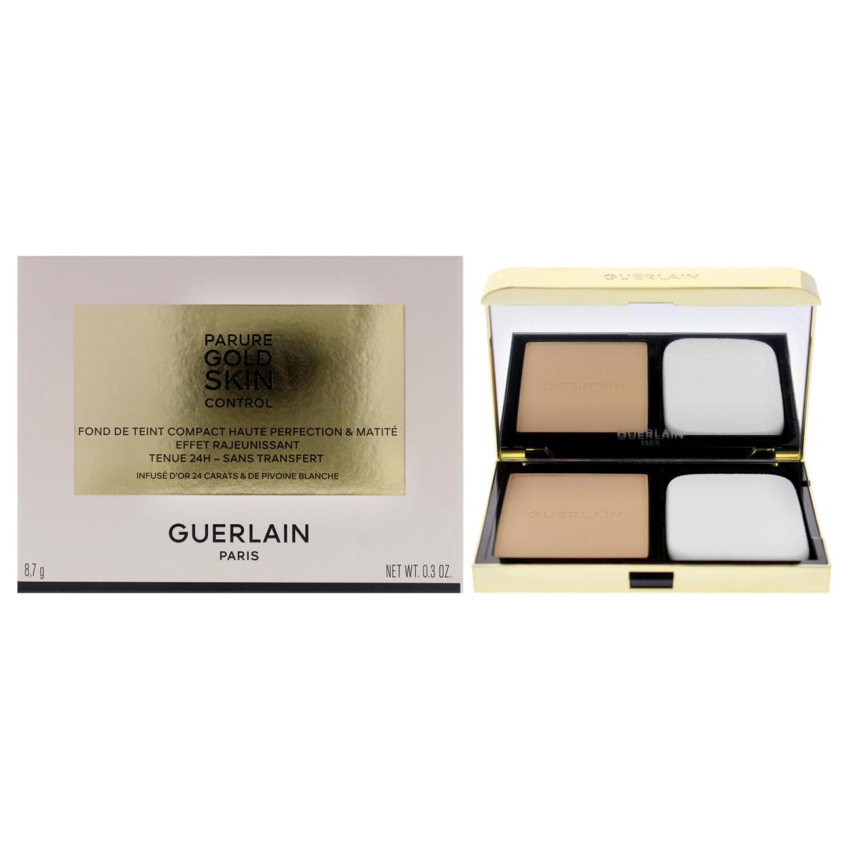 2 Pack Guerlain Foundation-3N Medium Skin Withneutral Beige Undertones - 0.3oz