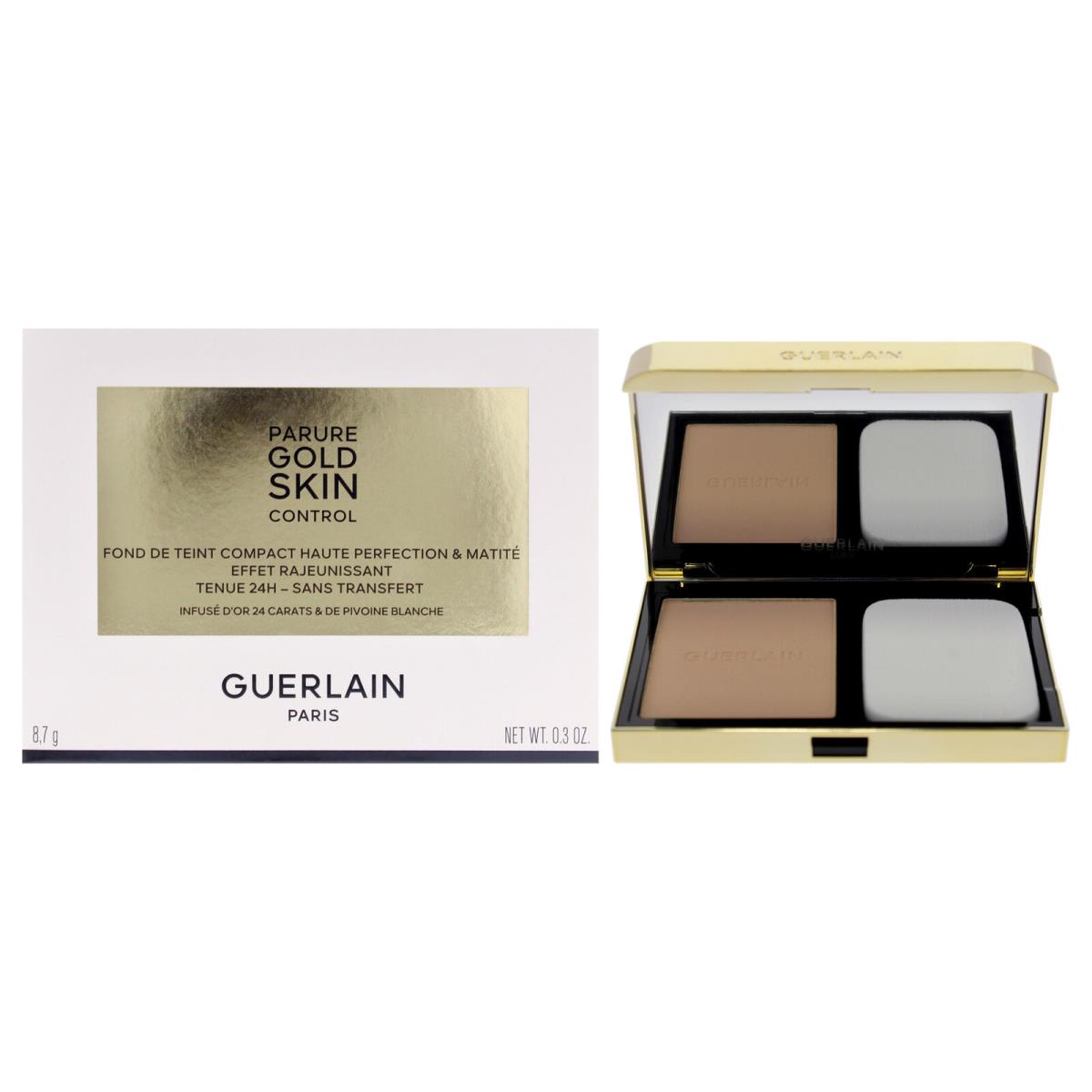 3 Pack Guerlain Compact Foundation-1N Very Light Skin with Neutral Beige - 0.3oz