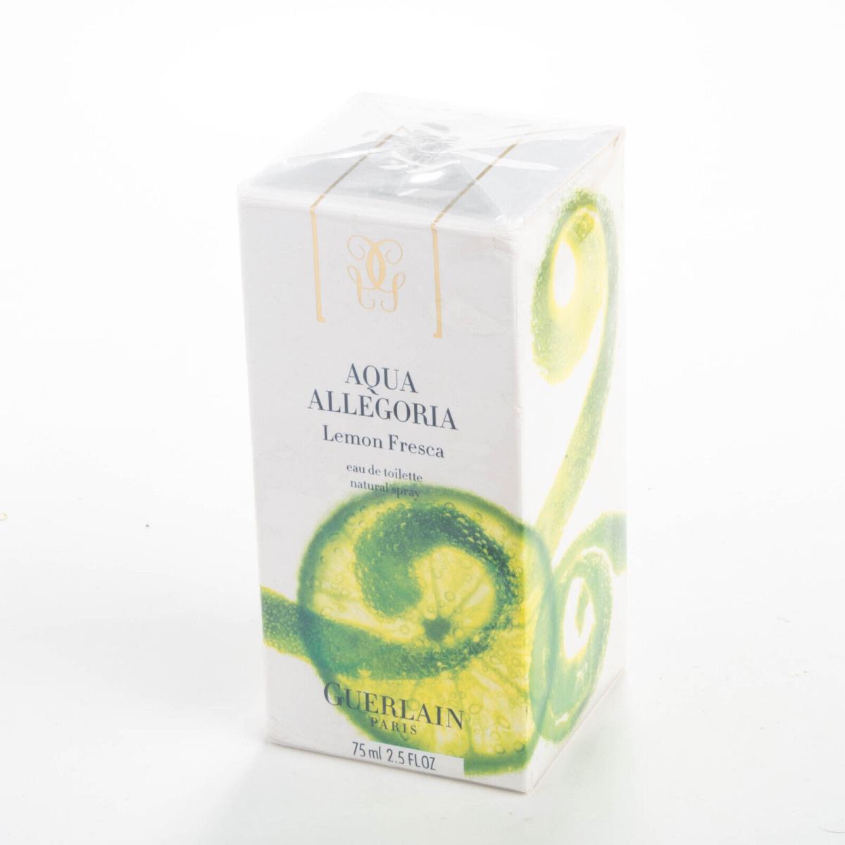 Guerlain Aqua Allegoria Lemon Fresca Edt 2.5OZ 75ml Spray Perfume Box