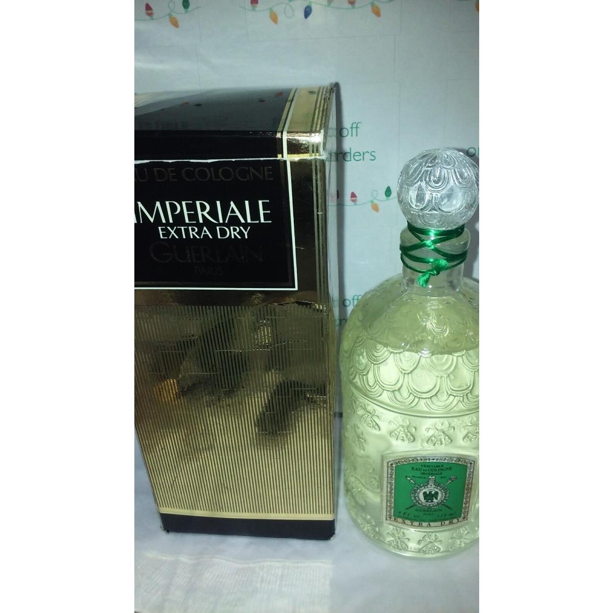 Vintage Guerlain Imperiale Extra Dry Cologne 4 oz