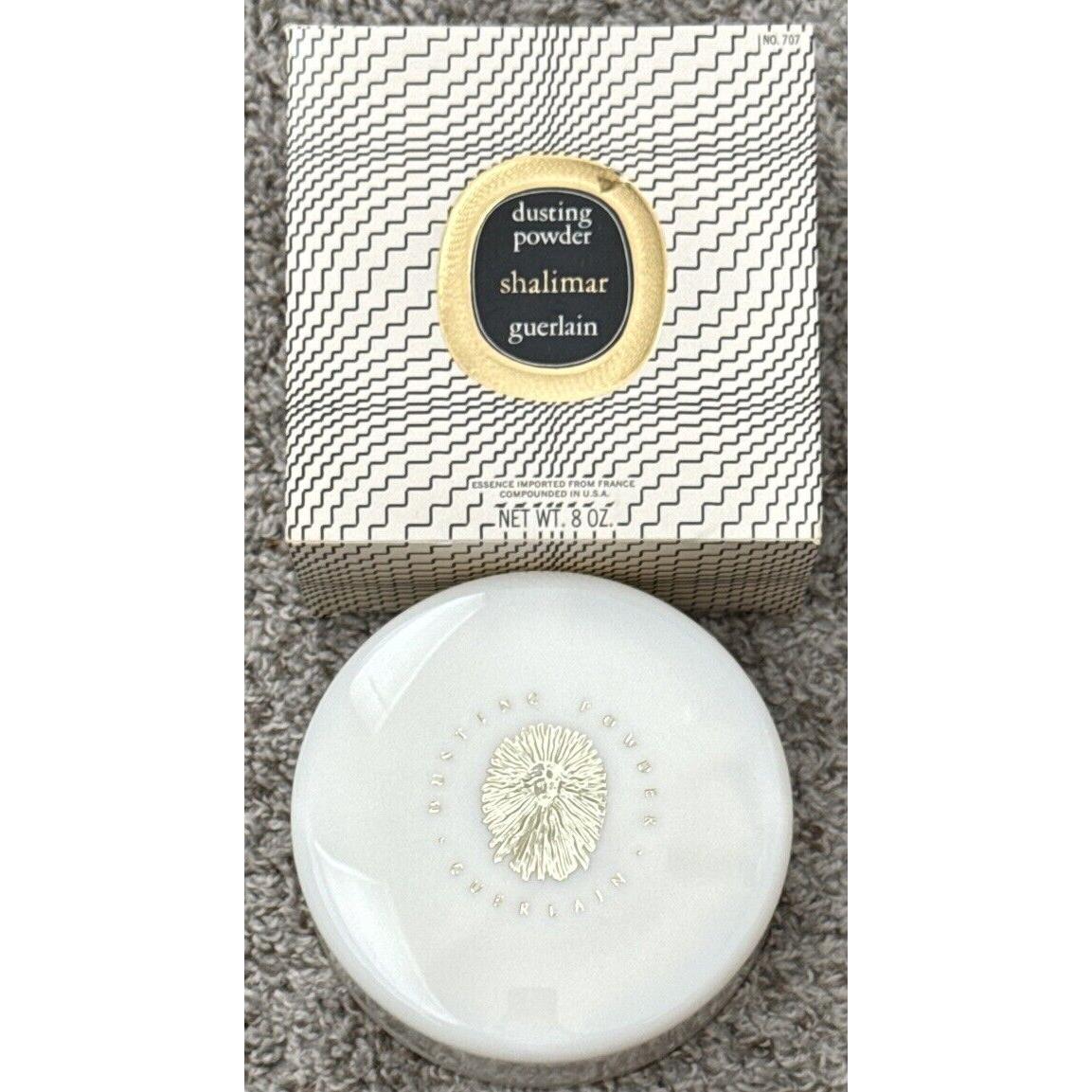 Vintage Guerlain Shalimar Dusting Powder Rare 1967 8oz