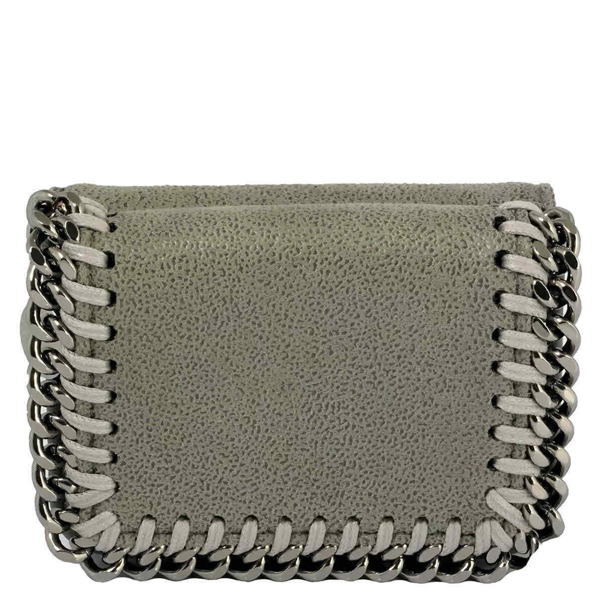 Stella Mccartney Light Grey Ladies Falabella Small Flap Wallet 521371-W9132-1220