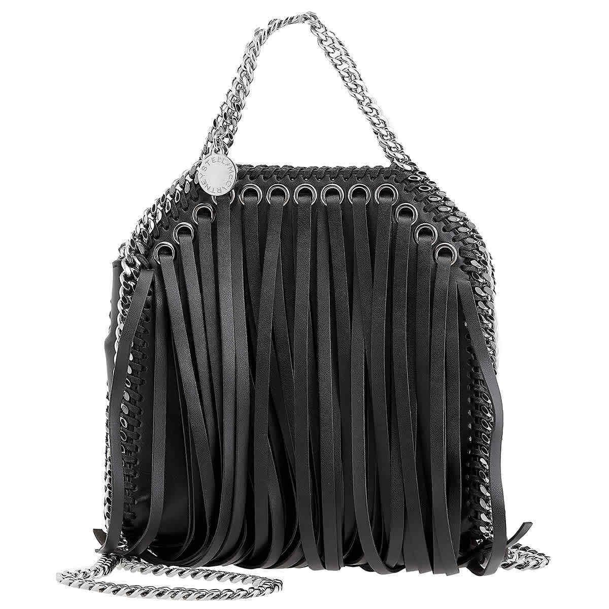 Stella Mccartney Falabella Fringed Tiny Tote Bag 391698 WP0222-1000