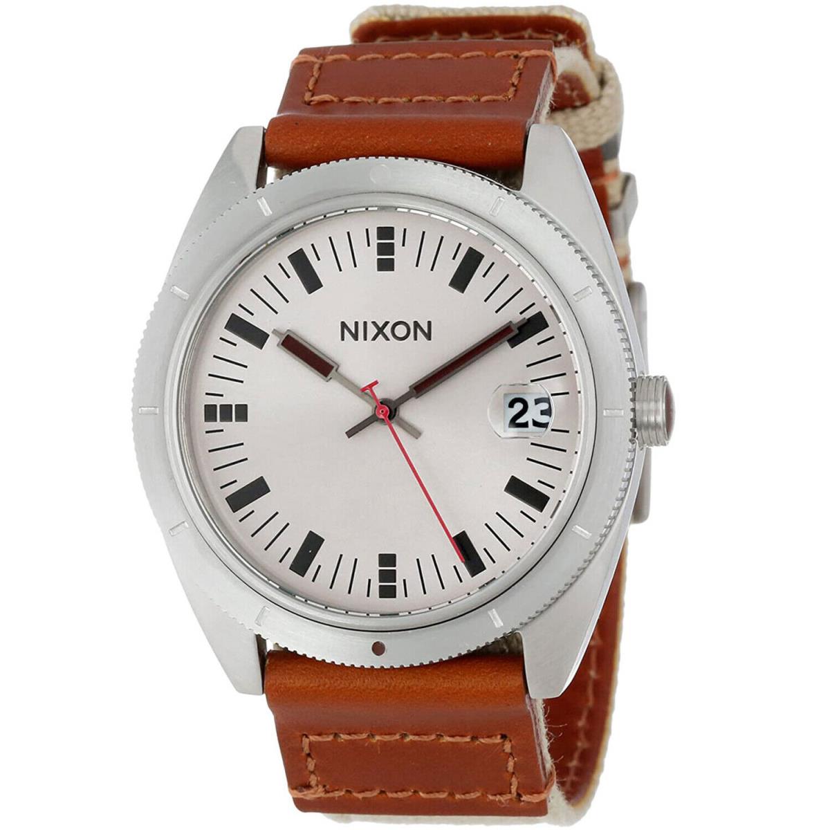 Nixon Men`s Rover Silver Dial Watch - A355-1430