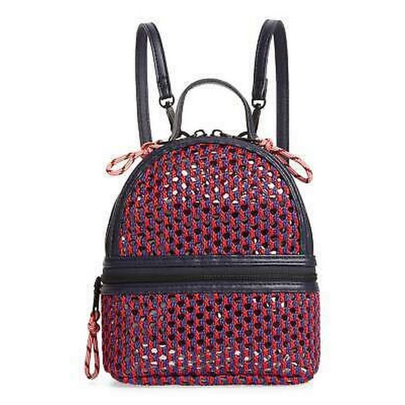 Steve Madden Murray Mesh Backpack OS/Red