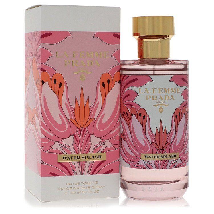 Prada La Femme Water Splash by Prada Eau De Toilette Spray 5.1 oz For Women