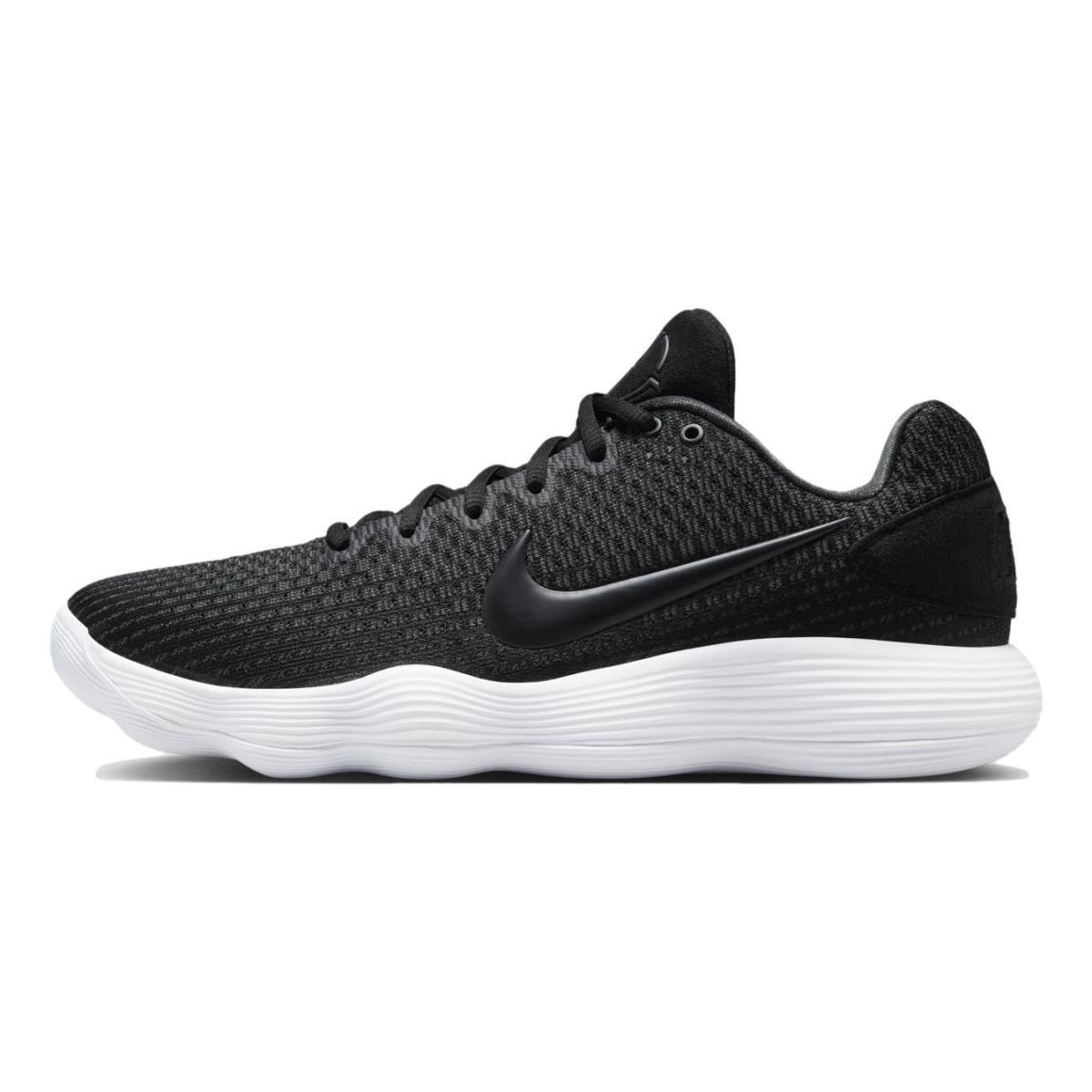 Nike Men`s Hyperdunk 2017 Low `black White` Basketball Shoes 897663-001 - Black