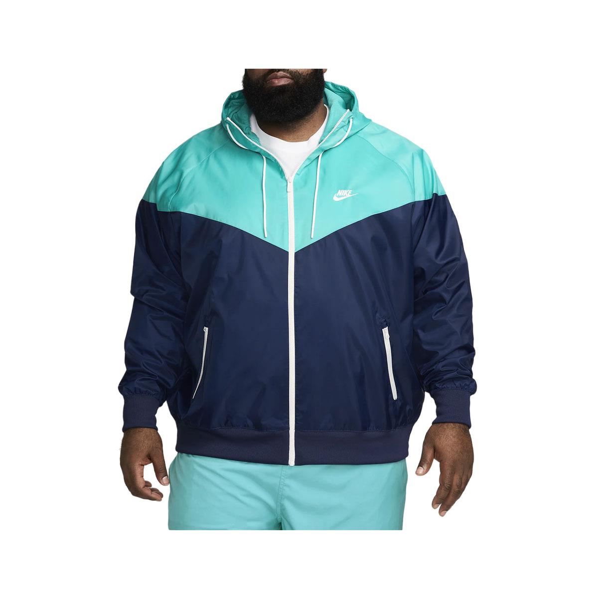 Nike Men`s Sportswear Windrunner DA0001-411 Navy/dusty Cactus/sail SZ XS-3XL