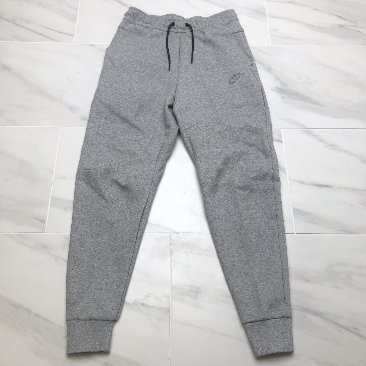 Nike Men`s Tech Fleece `heather Grey` Jogger Sweatpants DD4706-010 Multi-size