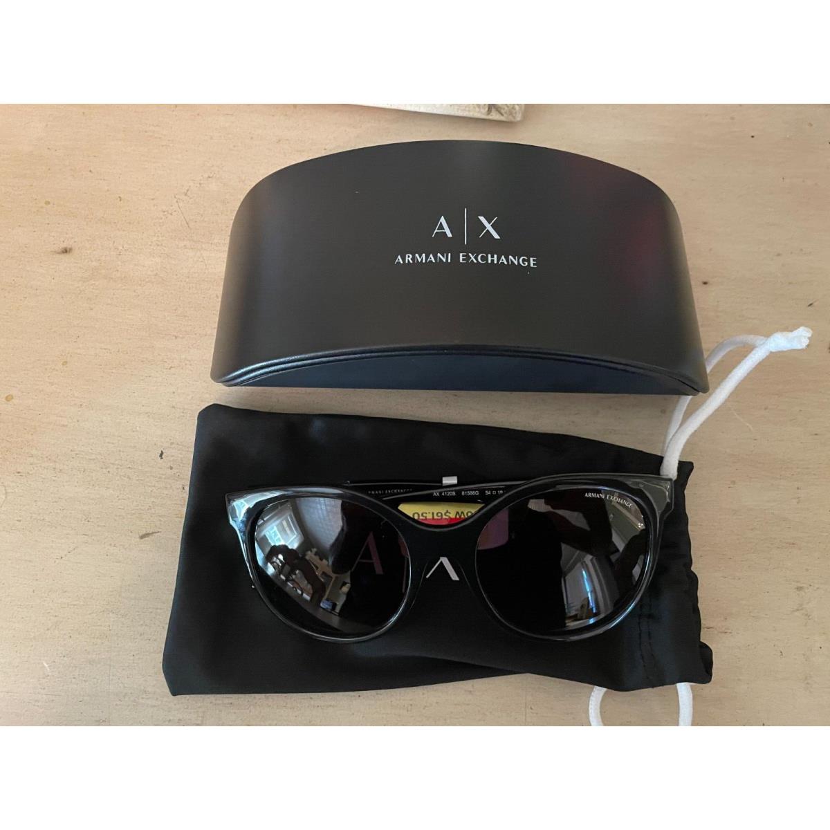 Women`s Armani Exchange AX4120S 54mm Gradient Cat Eye Sunglasses