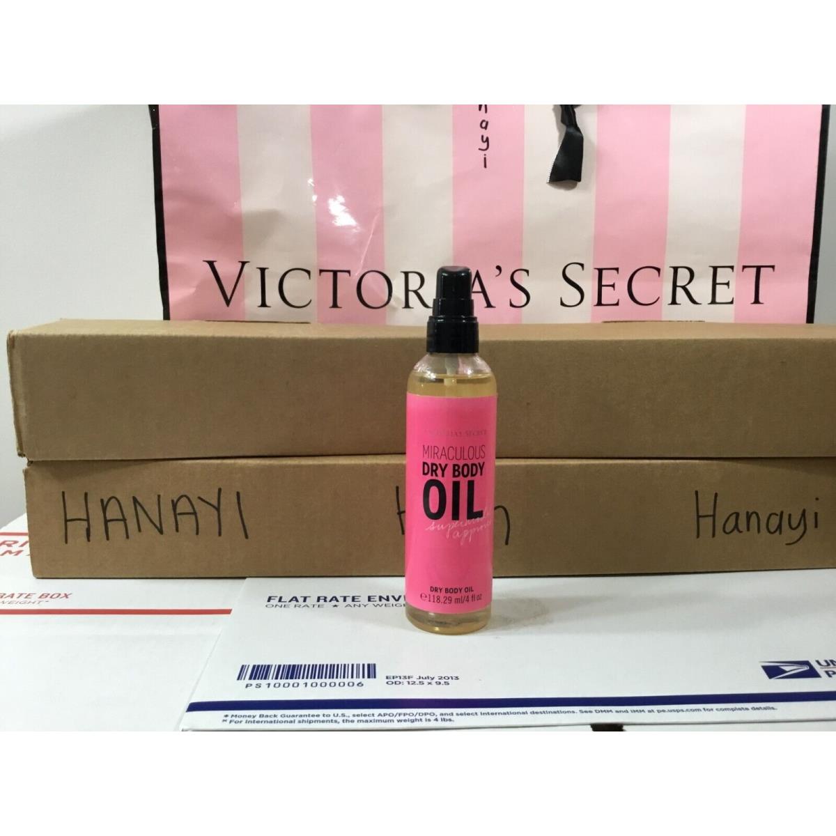 Victoria`s Secret Miraculous Dry Body Oil Super Model Approved 4 OZ - NO Cover