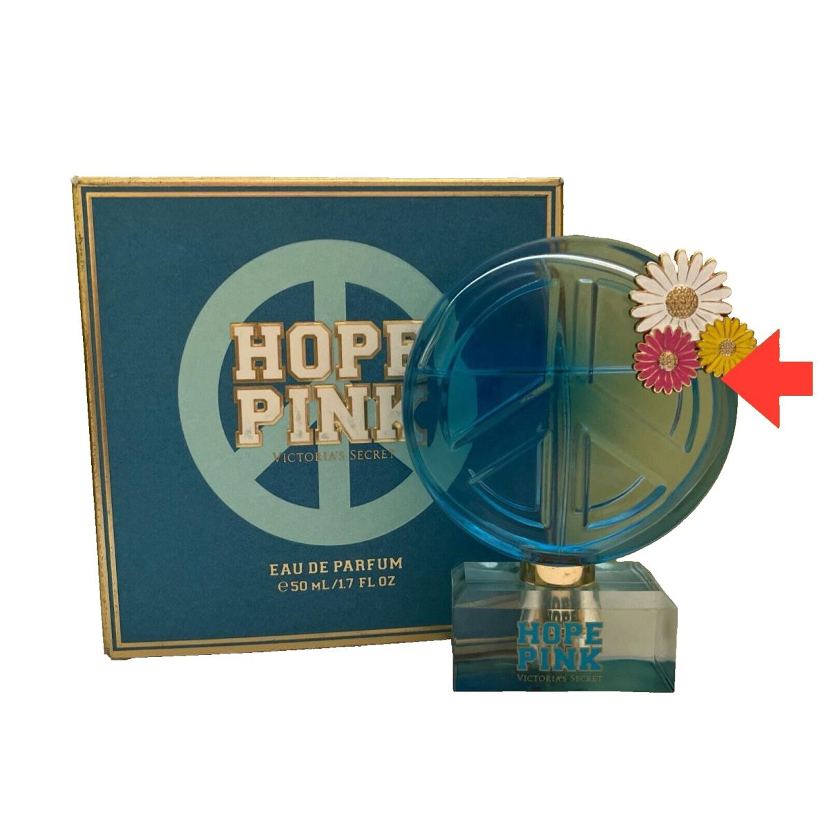 1 Victoria`s Secret Hope Pink Eau De Parfum Perfume 1.7oz/50ml 55% Full