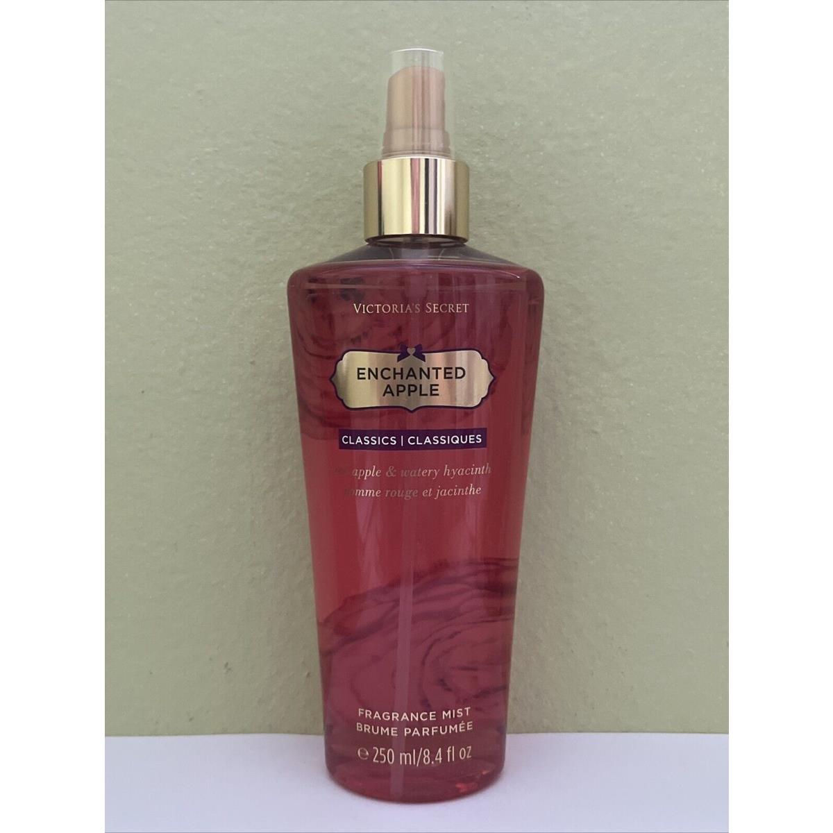 1 Victoria`s Secret Classics Enchanted Apple Fragrance Mist 8.4oz