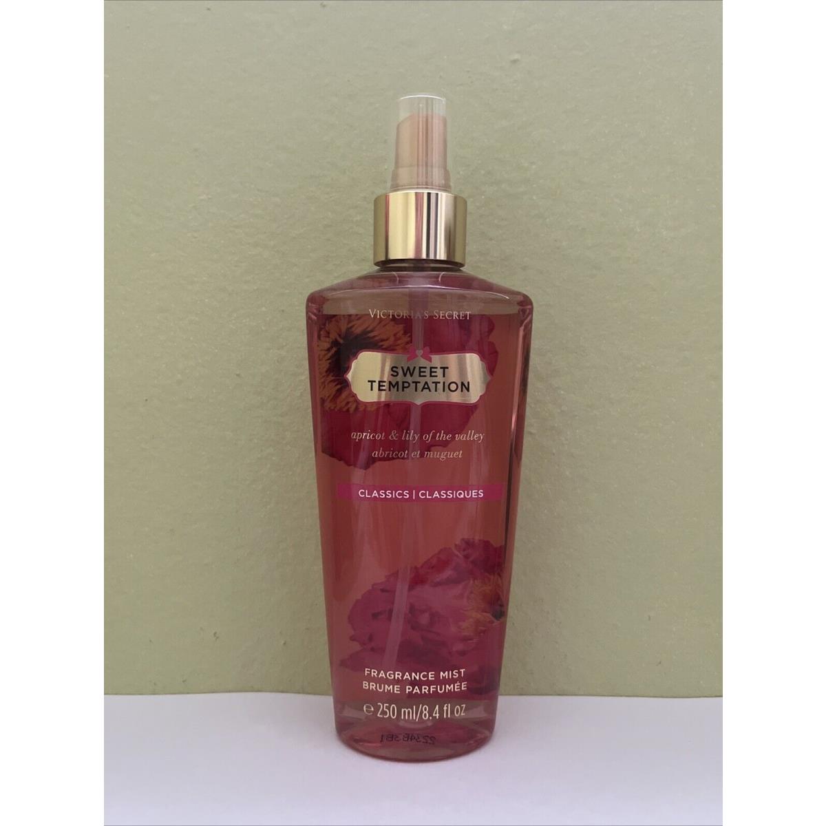 1 Victoria`s Secret Classics Sweet Temptation Fragrance Mist 8.4oz