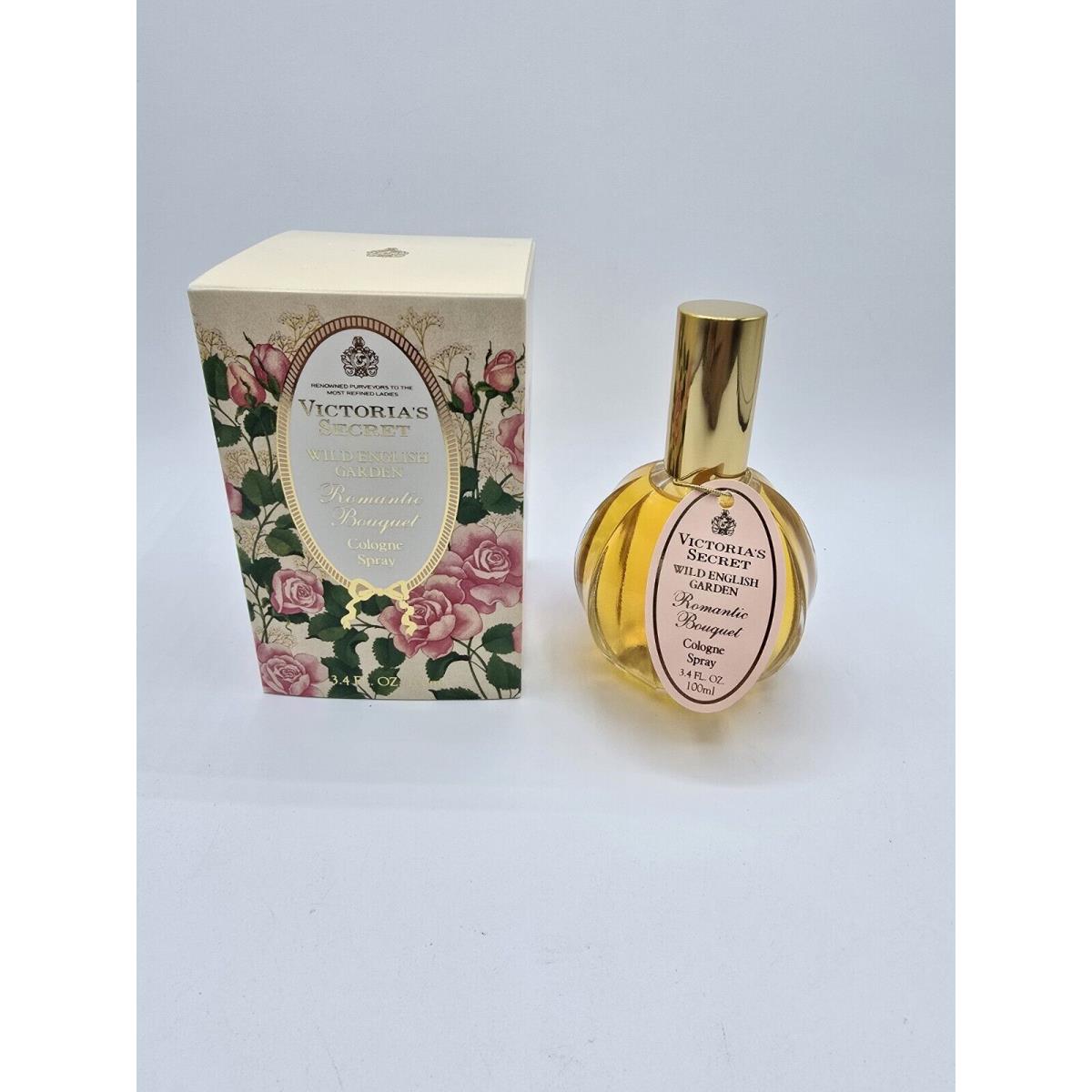 Victoria`s Secret Wild English Garden Romantic Bouquet Perfume Spray 3.4 Oz