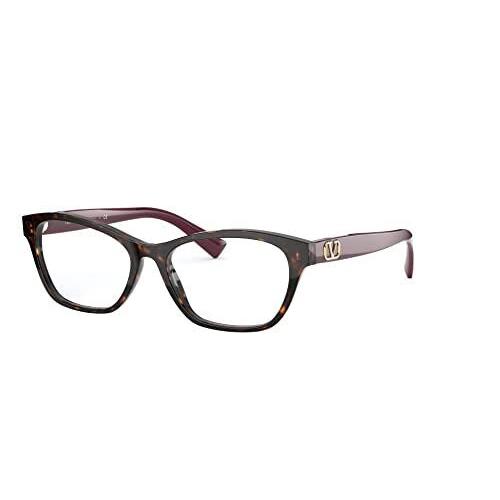 Valentino Eyeglasses VA 3056 - 5002 Havana Demo Lens 52mm