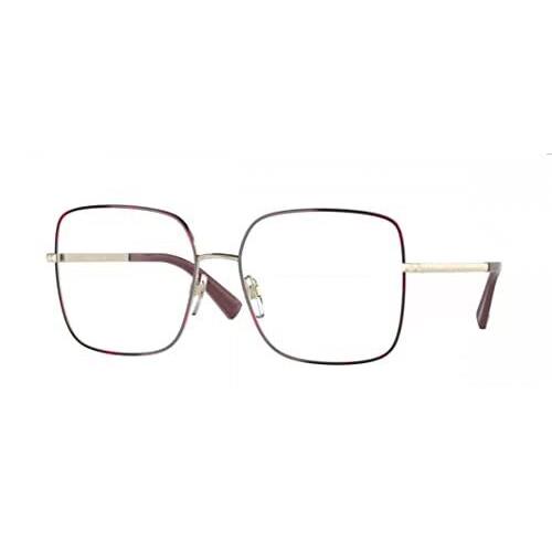 Valentino Eyeglasses VA 1024-3068 Havana Red W/demo Lens 54mm