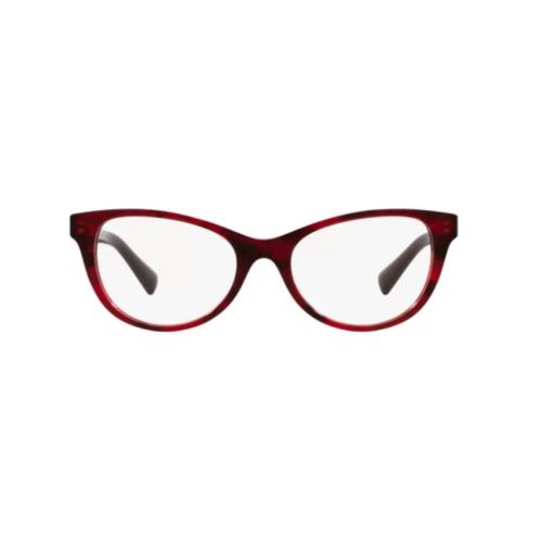 Valentino Eyeglasses VA 3057 - 5020 Havana Red Demo Lens 53mm