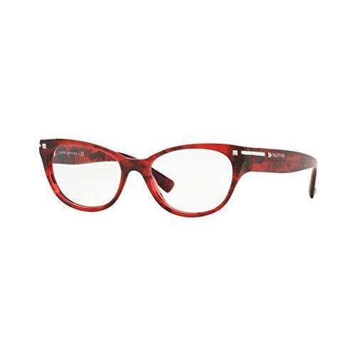 Valentino Eyeglasses VA 3020-5020 Red/havana 52mm