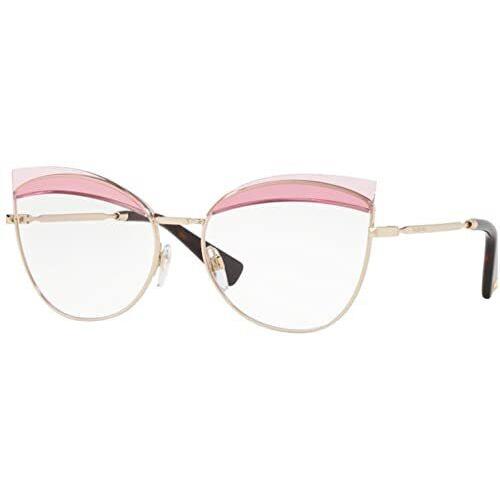 Valentino Eyeglasses VA 1014 - 3003 Light Gold W/demo 56mm