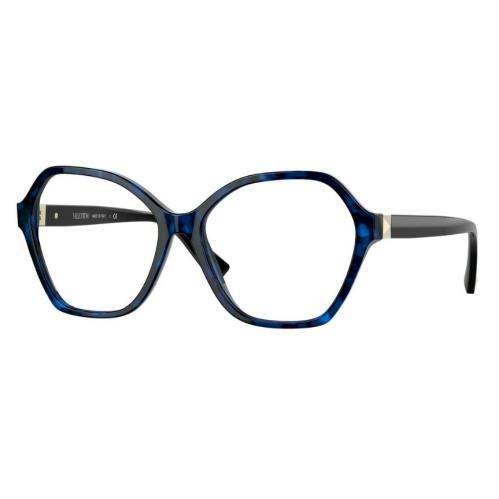 Valentino Eyeglasses VA 3073 - 5031 Blue Havana/demo Lens 53mm