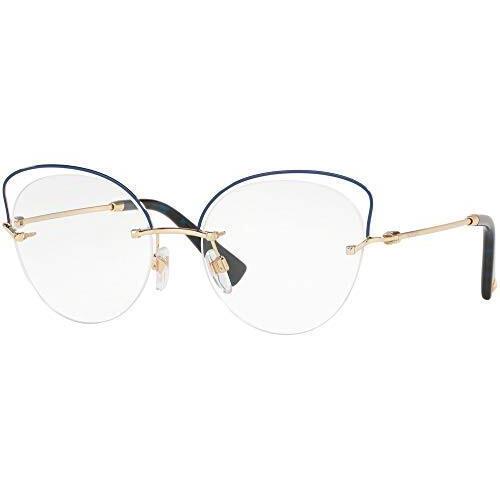 Valentino Eyeglasses VA 1015 - 3034 Pale Gold/ Blue/demo 53mm