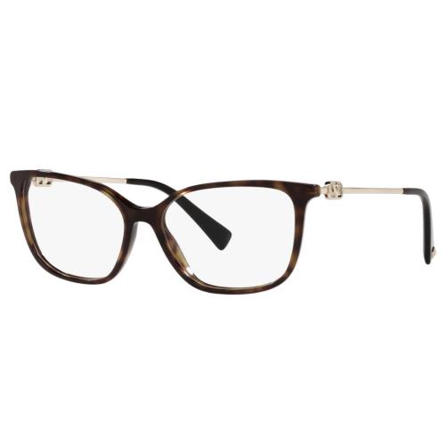 Valentino Eyeglasses VA 3058 - 5002 Havana W/demo Lens 52mm