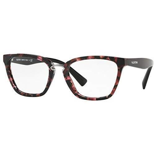 Valentino Eyeglasses VA 3016-5032 Havana W/demo Lens 53mm