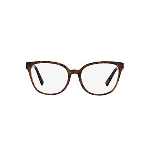 Valentino Eyeglasses VA 3072 - 5194 Red Havana/demo Lens 54mm