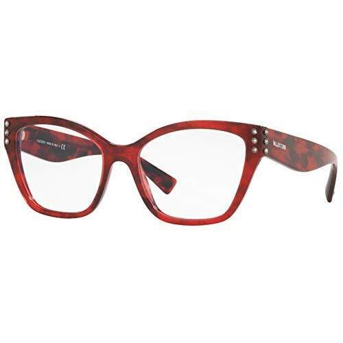 Valentino Eyeglasses VA 3036 5020 Red Havana/demo 53mm