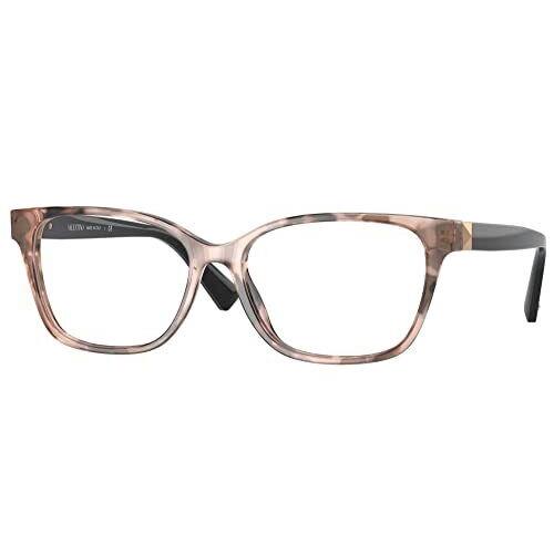 Valentino Eyeglasses VA 3065 - 5067 Pink Havana Demo Lens 52mm