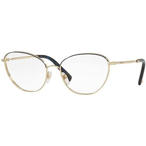 Valentino Eyeglasses VA 1010 - 3034 Light Gold Blue W/demo 57mm