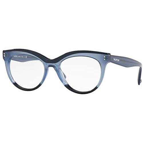 Valentino Eyeglasses VA 3022-5095 Dark Blue W/demo Lens 50mm