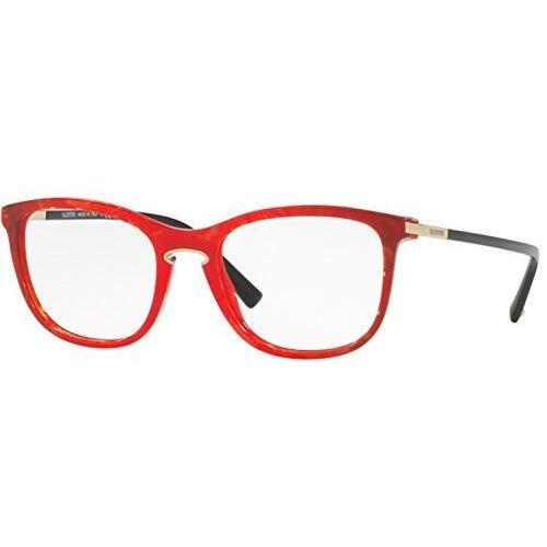 Valentino Eyeglasses VA 3003-5033 Red Marble W/demo Lens 51mm