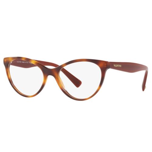 Valentino Eyeglasses VA 3013 - 5011 Havana W/demo Lens 51mm