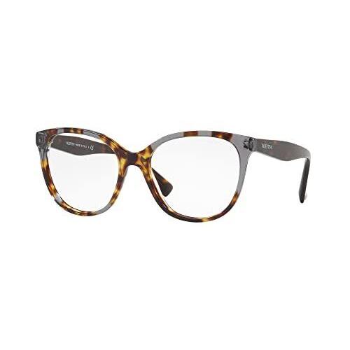 Valentino Eyeglasses VA 3014-5059 Havana Grey W/demo Lens 51mm