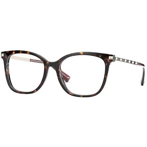 Valentino Eyeglasses VA 3048 -5002 Havana W/demo Lens 53mm