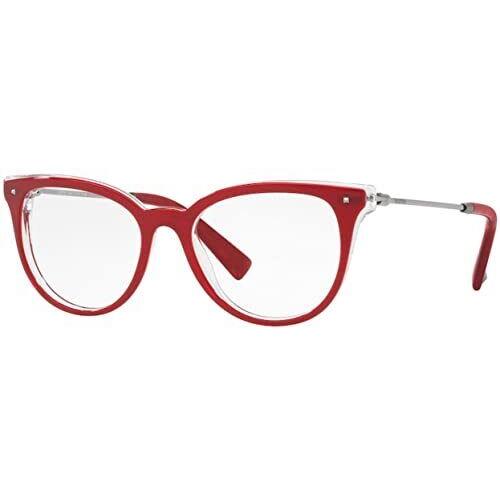 Valentino Eyeglasses VA 3005-5027 Top Bordeaux Demo Lens 49mm