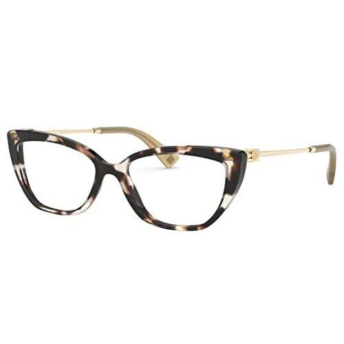 Valentino Eyeglasses VA 3045 - 5097 Havana W/demo Lens 54mm